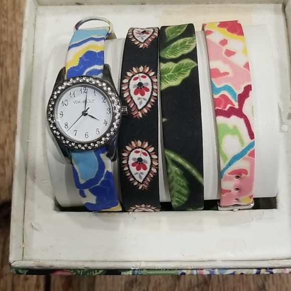 Vera Bradley Watch with Four Bands - Picture 1 of 5